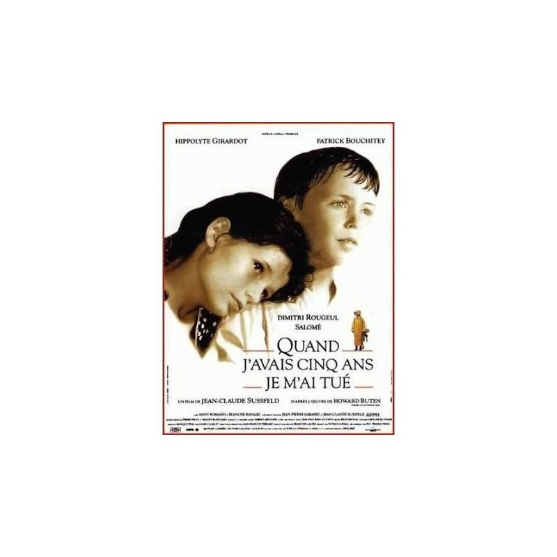 Quand J'avais 5 Ans Je M'ai Tué Film Quand j'avais 5 ans je m'ai tué - Affiche neuve & originale