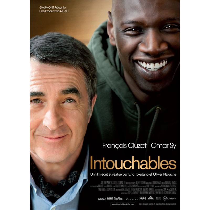 Film Intouchables Affiche neuve & originale Format 120x160cm